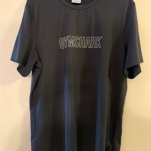Gymshark Black Short-Sleeve Logo Tee